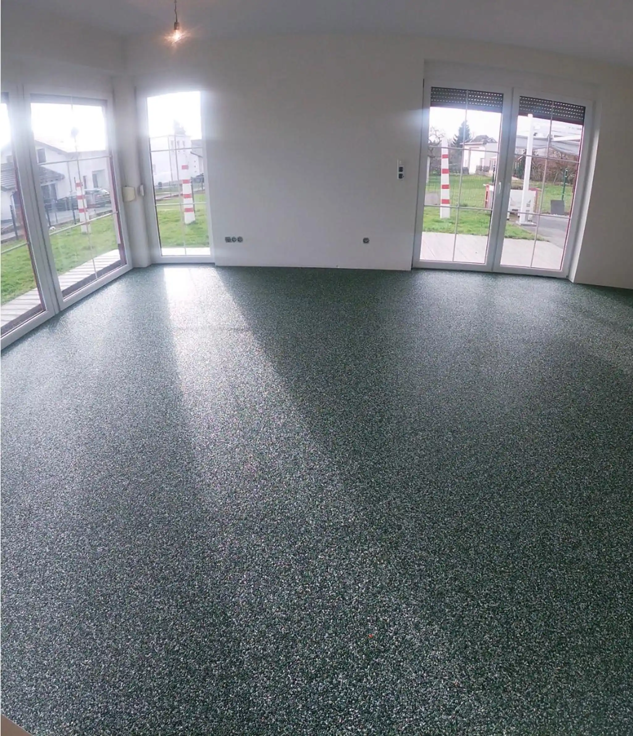 Steinteppich auf der Treppe